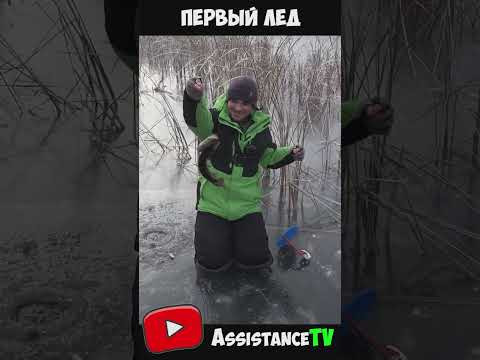 Щука на жерлицы в глубоком заливе! Жерлицы на щуку! Первый лед! Рыбалка зимой