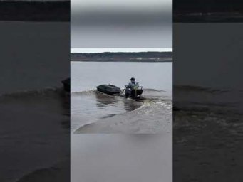 У нас и мотособака поплывет!) #снастиздрасьте