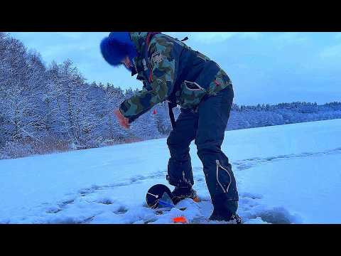 ДОРОГОЙ НА ОЗЕРО. ЖИВЕМ на берегу В ПАЛАТКЕ. Зимняя рыбалка 2026 #550
