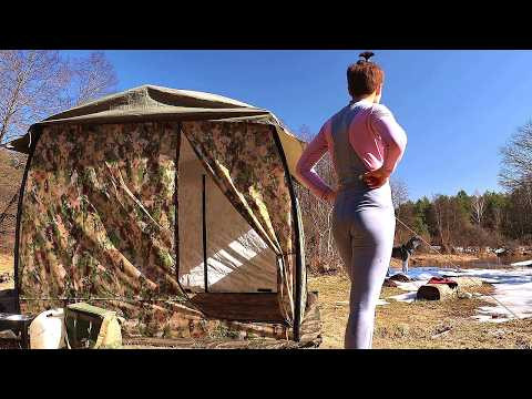 ДВА ДНЯ В ТИШИНЕ! Ночую НА БЕРЕГУ! Рыбалка на спиннинг 2026 #558 ДВА ДНЯ В ТИШИНЕ! Ночую НА БЕРЕГУ! Рыбалка на спиннинг 2026 #558
