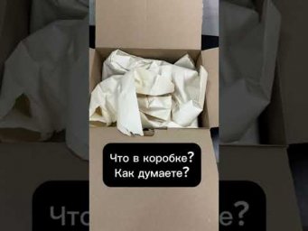 Что в коробке? Как думаете?