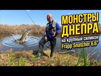 Весенняя рыбалка на Днепре: крупные приманки работают!