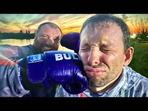 Как ПОЛУЧИТЬ ПО МОРДЕ на рыбалке?! Рыболовное ТРОЕБОРЬЕ! Рыбалка, бокс, шахматы...