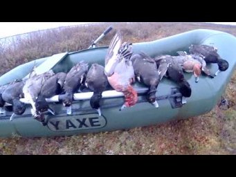Охота на уток с чучелами. Отличные налеты и много трофеев.  Костюме MARSHALL Duck Mania