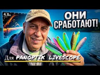 Основные ПРИМАНКИ для ловли СУДАКА и ЩУКИ с Panoptix Livescope