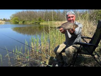 Тут КАРАСІВ більше чім води!!! Витягнув КАРАСЯ-ЛАПТЯ в новому місці