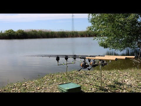 Рыбалка на кормушку флэт-фидер и клёв сазана