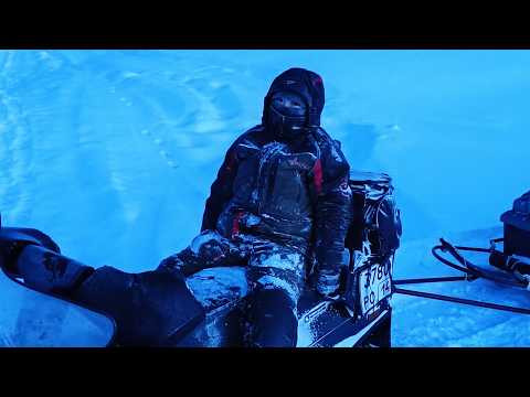 РЫБАЛКА БЛИЗ ДОМА. ОБКАТКА ПОСЛЕ РЕМОНТА СНЕГОХОДА Yamaha VK 540