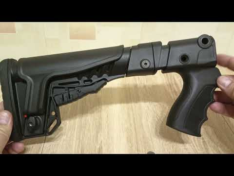 Складной приклад с подщёчником ,,DLG TACTICAL,, на МР-153, 135, 155 от PRO SHOOTER