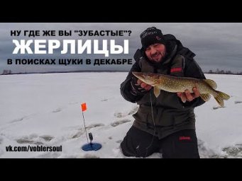 Жерлицы на щуку. Зимняя рыбалка. Видео отчёт декабрь 2017.