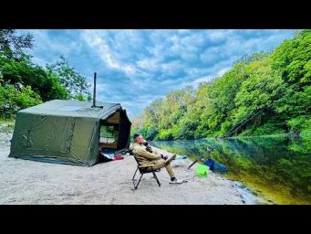 Ночьовка на ПСЛЕ В НОВІЙ ПАЛАТЦІ!!! Дровяна піч ЮШКА ЦЕ КЛАСІКА!!!