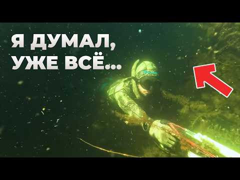 Нырнул в подводный ЛАБИРИНТ из камышей и чуть там не остался! Подводная охота на Балхаше