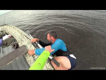 Утопили садок с рыбой. Коптим окуней в деревне.Рыбалка в Сибири.