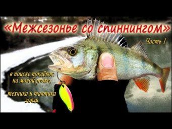 Рыбалка в межсезонье. Спиннинг на малой реке, техника и тактика ловли