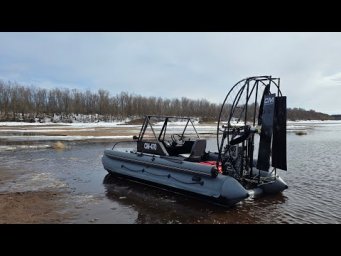 ЛУЧШИЙ И ЕДИНСТВЕННЫЙ ТРАНСПОРТ В РАСПУТУ. ДОРОГ ПРОСТО НЕТ. СМ-470 АЭРОЛОДКА.