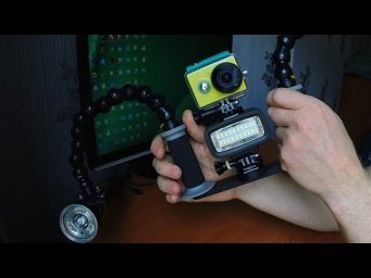 Осветительная система для экшен-камеры. Action camera Led light