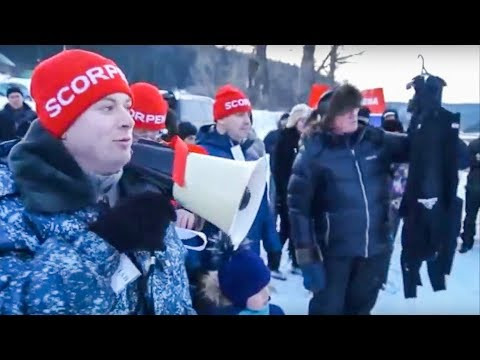 Зимний фестиваль подводной охоты SCORPENA в Уфе. Репортаж ТК "Моя планета".