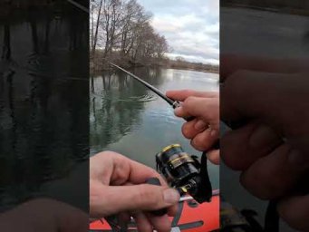 ЩУКА ПОЗАРИЛАСЬ на ОКУНЕВУЮ СНАСТЬ!!! #fishing #рыбалка #рыбалка2025