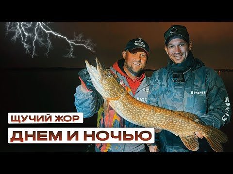 БЕШЕНАЯ РЫБАЛКА НА ЩУКУ!  СКОЛЬКО РЫБАЧУ, НО НА ТАКИЕ РАЗДАЧИ ПОПАДАЛ НЕ ЧАСТО. РЫБАЛКА С ГИДОМ.