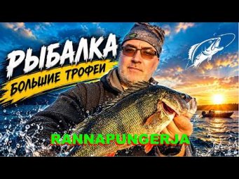 Клев окуня. RANNAPUNGERJA. Panoptix.