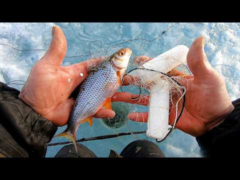 Рыбалка на КОСЫНКИ-РАСКЛАДУШКИ на 3-4х метрах в ГЛУХОЗИМЬЕ!