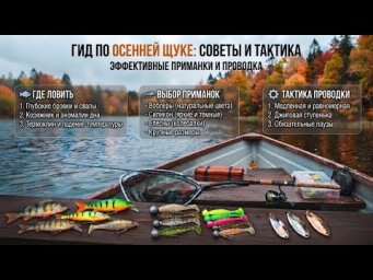 РЫБАЛКА НА СПИННИНГ ОСЕНЬЮ