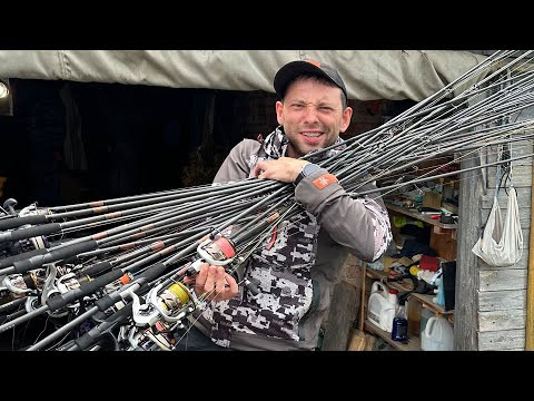 Пробую ловить на 24 УДОЧКИ!? Закармливаем супом из прикормки! Пробую ловить на 24 УДОЧКИ!? Закармливаем супом из прикормки!