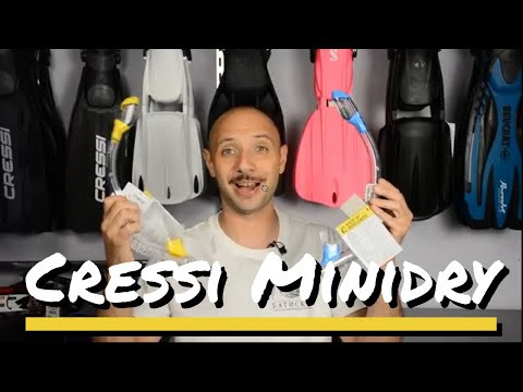 Огляд трубка Cressi Minidry