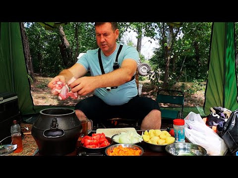 Свиные ребрышки с пивом в Афганском казане РЕЦЕПТ на рыбалке! Свиные ребрышки с пивом в Афганском казане РЕЦЕПТ на рыбалке!