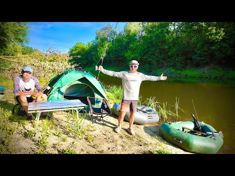 Рибалка СПЛАВОМ ТРИ ДНІ! Маршрут Приліпка-Манжелія!