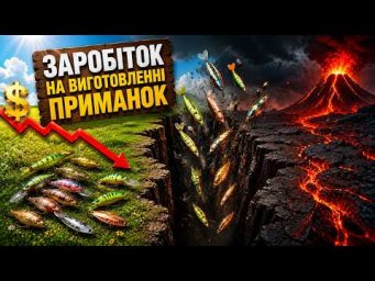 ПІШОВ в МІНУС! Почав масове виготовлення приманок для продажі в США!