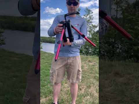 Підставка для спіннінгів Daiwa, можна переностити до трех спіннінгів #bereg #beregfishing #daiwa