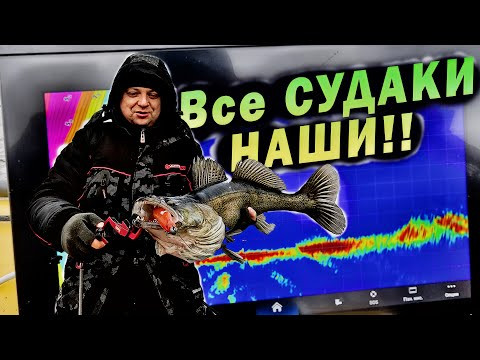 Холодно и ветер. На водохранилище НИКОГО. Вся рыба наша