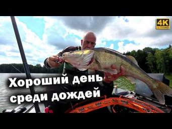 Хороший ДЕНЬ среди ДОЖДЕЙ. Рыбалка на СУДАКА и ЩУКУ