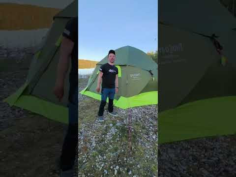 ЭКСЛЮЗИВ! ДИКАЯ палатка на ГОД! ТЕСТ драйв ПРИРОДОЙ! Аааааставайтесь с нами! #снастиздрасьте
