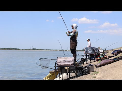 Рыбалка на водохранилище с фидерной снастью