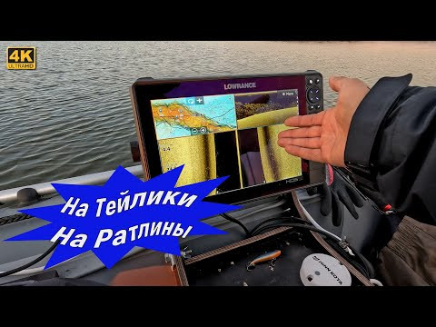 Рыбалка на Тейлики и Ратлины  Поиск рыбы без ПАНОПТИКСА