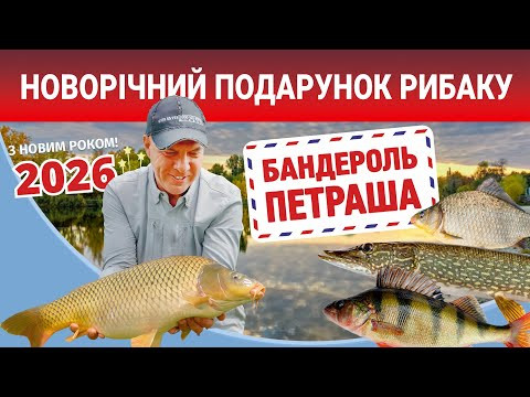 Бандероль Петраша. Новорічний подарунок рибаку!