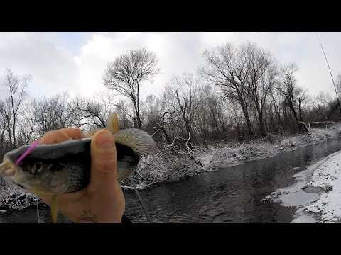 Ловля Рыбалка на Хариуса НОЯБРЬ 2018( Снежная УХА.)