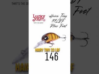 Lucky John Hairy Tiny 33 LBF &ndash; дальнобойный кренкбейт с заглублением до 1 метра